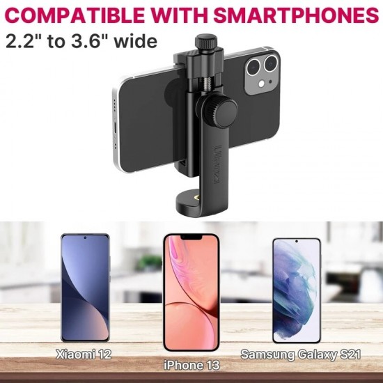 Smartphone Filmaking Kit Video Vlog Kit with Tripod Micrpphone VL49 Video Light Lamp Flexible Tripod with Arm Selfie Stick