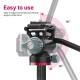 U-190 Panoramic Tripod Head for Hydraulic Fluid Video Damping Gimbal for Tripod Monopod Camera Holder Stand Mobile SLR DSLR