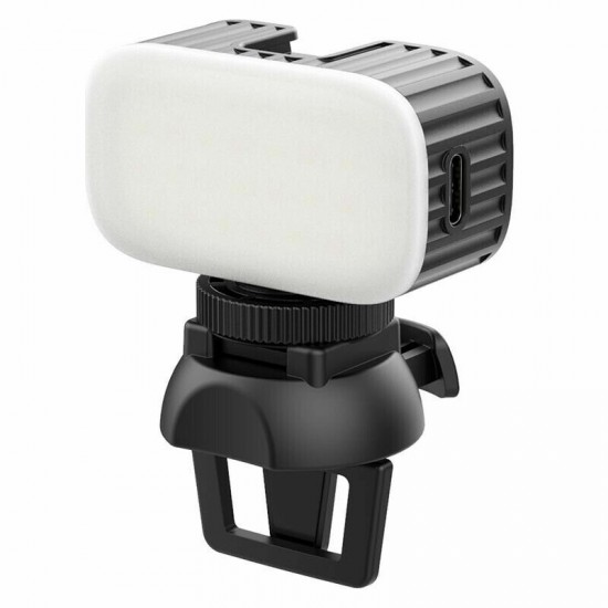 CL03 5600K Rechargeable LED Mini Fill Light with Clip Conference Lamp Live Mobile Phone Camera Vlog Soft Light