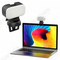 CL03 5600K Rechargeable LED Mini Fill Light with Clip Conference Lamp Live Mobile Phone Camera Vlog Soft Light CL03 5600K Rechargeable LED Mini Fill Light with Clip Conference Lamp Live Mobile Phone Camera Vlog Soft Light