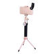 Universal bluetooth Shutter Extendable Selfie Stick with Mini Desktop Tripod Fisheye Lens Wide Angle Lens