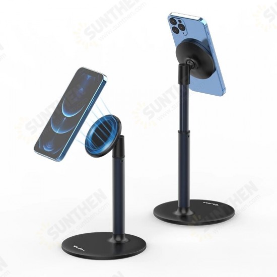 HP002 Magnetic Smartphone Holder Mobile Phone Stand for iPhone 12 Pro Max Mini 13 Flexible Desktop Stand Vlog Mount Livestream Youtube