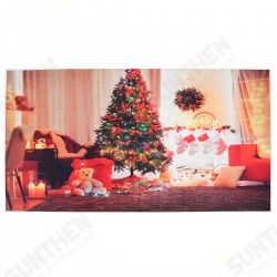 W-244 Christmas Photography Backdrop Cloth Family Photo Shoot Props Christmas Background Decoration W-244 Christmas Photography Backdrop Cloth Family Photo Shoot Props Christmas Background Decoration