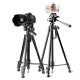 3520 55CM-139CM Portable Tripod for SLR Camera Camcorder Mobile Phone Photography Selfie Live Broadcast