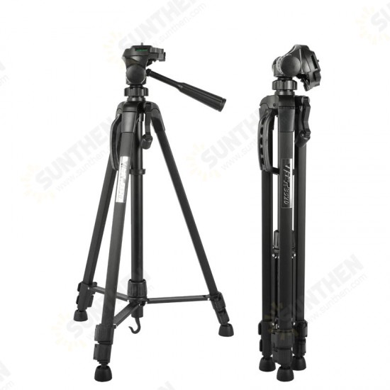 3520 55CM-139CM Portable Tripod for SLR Camera Camcorder Mobile Phone Photography Selfie Live Broadcast