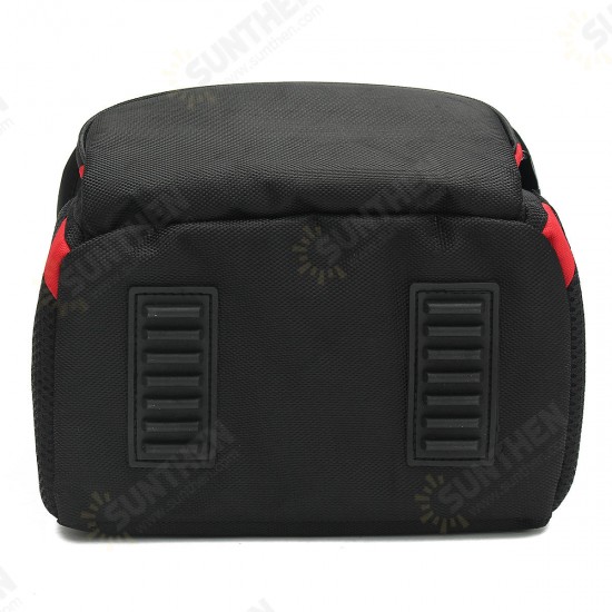 Waterproof Camera Shoulder Bag Travel Carrying Case with Rain Cover For DSLR SLR Camera Flash Lens