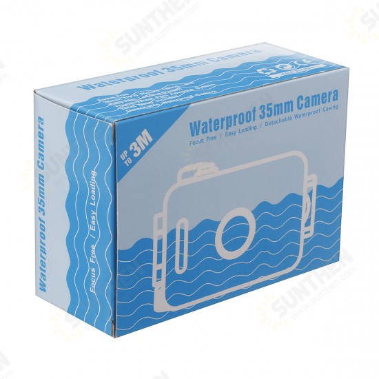 Waterproof Disposable Camera Portable Film Camera With DIY Case for Graduation Trip Christmas