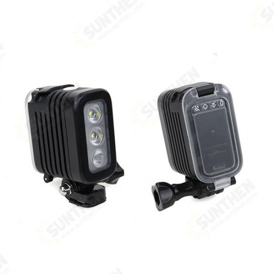 Waterproof LED Flash Fill Light Spot Lamp for Gopro Hero 4 Session SJCAM Yi DSLR Camera Waterproof LED Flash Fill Light Spot Lamp for Gopro Hero 4 Session SJCAM Yi DSLR Camera