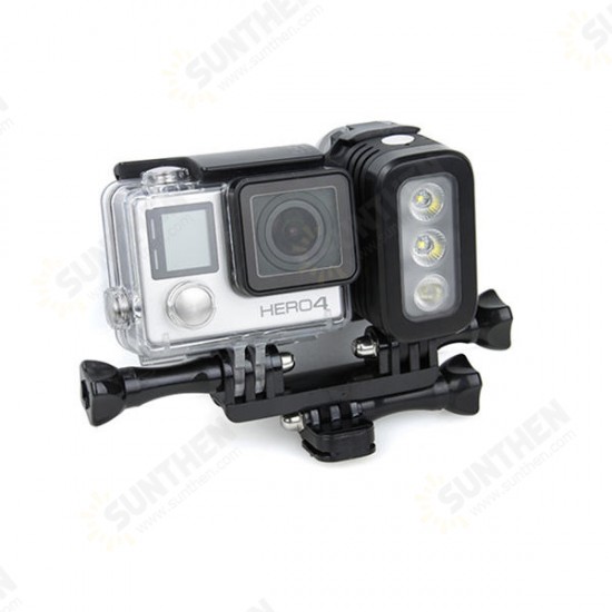 Waterproof LED Flash Fill Light Spot Lamp for Gopro Hero 4 Session SJCAM Yi DSLR Camera Waterproof LED Flash Fill Light Spot Lamp for Gopro Hero 4 Session SJCAM Yi DSLR Camera