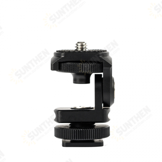 CLOVE-TCB01 Quick Release Plate Gimbal Clamp Quick Release Clip 1/4 Screw Mount for DSLR Camera Fill Light Microphone Tripod Monopod