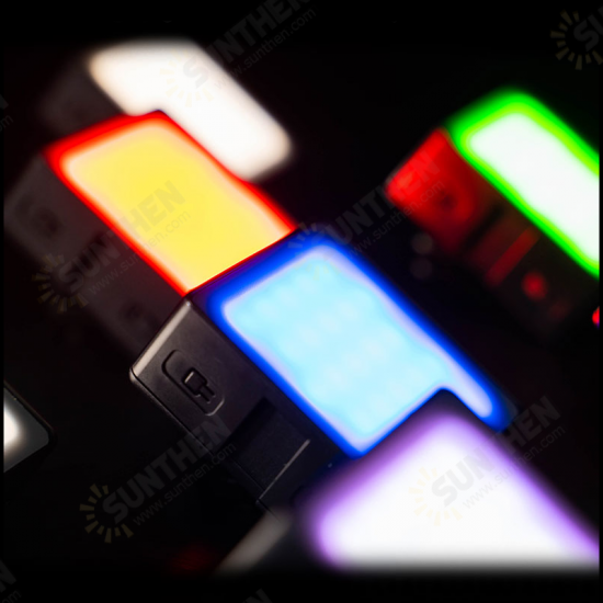 BROWNIE RGB LED Video Light 3200K-6000K Mini Light Photography Studio Video Dimmable Fill Light for DSLR Camera Mobile Phone Live Broadcast BROWNIE RGB LED Video Light 3200K-6000K Mini Light Photography Studio Video Dimmable Fill Light for DSLR Camera Mobile Phone Live Broadcast