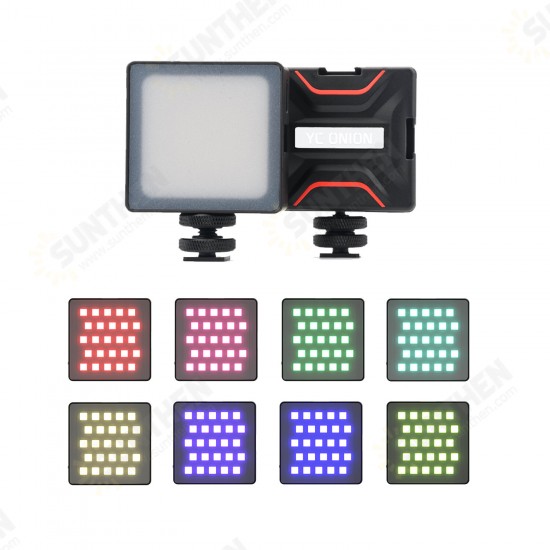 BROWNIE RGB LED Video Light 3200K-6000K Mini Light Photography Studio Video Dimmable Fill Light for DSLR Camera Mobile Phone Live Broadcast BROWNIE RGB LED Video Light 3200K-6000K Mini Light Photography Studio Video Dimmable Fill Light for DSLR Camera Mobile Phone Live Broadcast