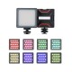 BROWNIE RGB LED Video Light 3200K-6000K Mini Light Photography Studio Video Dimmable Fill Light for DSLR Camera Mobile Phone Live Broadcast BROWNIE RGB LED Video Light 3200K-6000K Mini Light Photography Studio Video Dimmable Fill Light for DSLR Camera Mobile Phone Live Broadcast