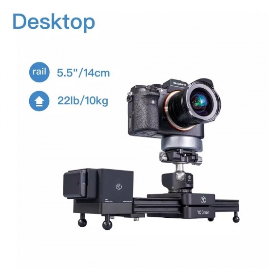 Chocolate Milk Camera Slider Motorized APP Control Retractable Portable for DSLR Camera Camcorder Smart Phone for GoPro