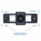 Chocolate Slider Mini Manual Portable DSLR Dolly Camera Slider 9in/23cm Hydraulic Damping Slider for Video Shooting
