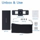 Chocolate Slider Mini Manual Portable DSLR Dolly Camera Slider 9in/23cm Hydraulic Damping Slider for Video Shooting Chocolate Slider Mini Manual Portable DSLR Dolly Camera Slider 9in/23cm Hydraulic Damping Slider for Video Shooting
