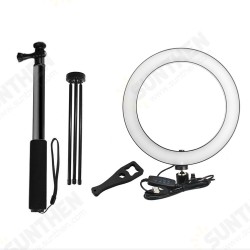 5500K Dimmable Video Light 16cm LED Ring Lamp with Wrench Selfie Stick tripod for Youtube Tik Tok Live Streaming 5500K Dimmable Video Light 16cm LED Ring Lamp with Wrench Selfie Stick tripod for Youtube Tik Tok Live Streaming