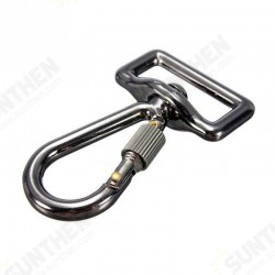 Zinc Alloy Quick Release Trigger Snap Hook Ring Carabiner Screw Lock for DSLR Camera Bags Sling Strap Zinc Alloy Quick Release Trigger Snap Hook Ring Carabiner Screw Lock for DSLR Camera Bags Sling Strap