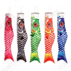 100cm Koi Nobori Carp Wind Sock Koinobori Fish Kite Flag Hanging Decor 100cm Koi Nobori Carp Wind Sock Koinobori Fish Kite Flag Hanging Decor