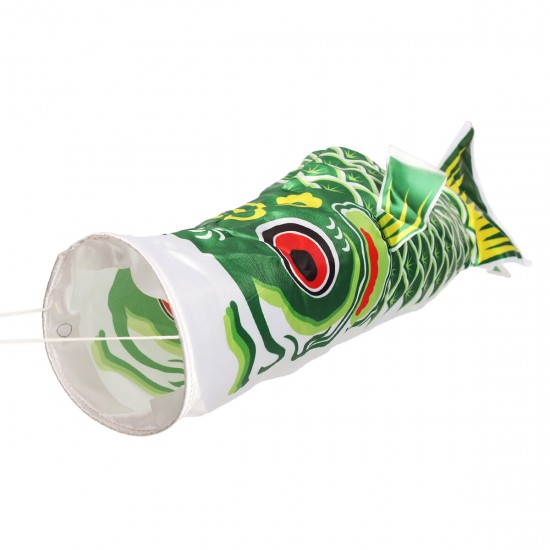 100cm Koi Nobori Carp Wind Sock Koinobori Fish Kite Flag Hanging Decor