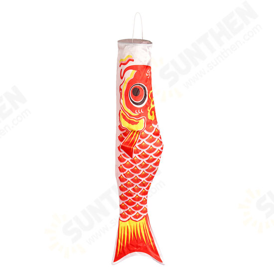 100cm Koi Nobori Carp Wind Sock Koinobori Fish Kite Flag Hanging Decor