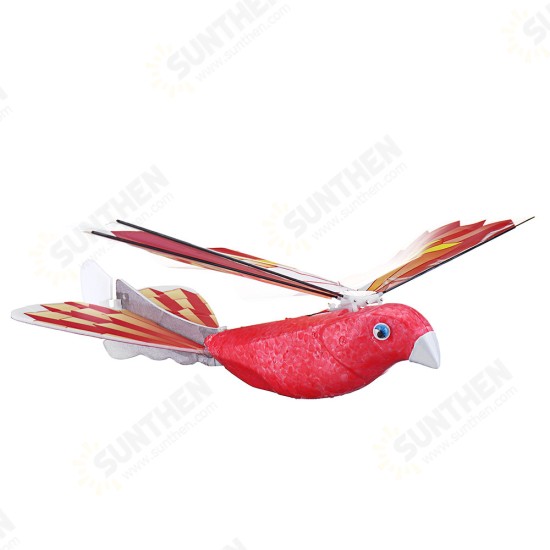 10.6Inches Electric Flying Flapping Wing Bird Toy Rechargeable Plane Toy Kids Outdoor Fly Toy