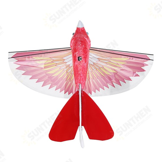 10.6Inches Electric Flying Flapping Wing Bird Toy Rechargeable Plane Toy Kids Outdoor Fly Toy