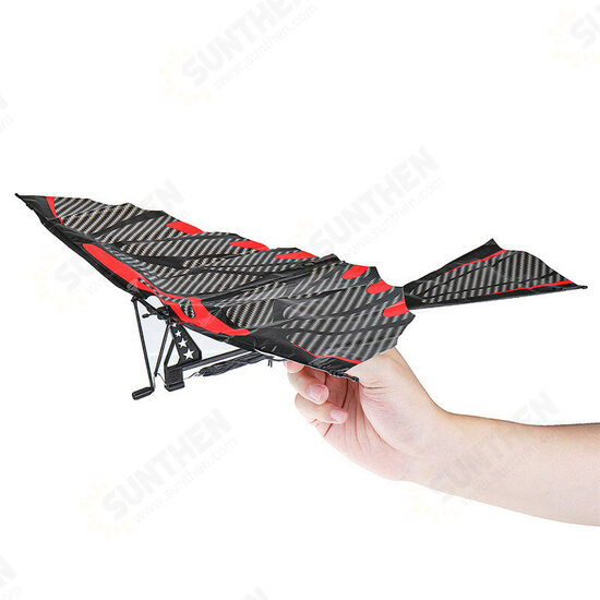 18Inches Eagle Carbon Fiber Birds Assembly Flapping Wing Flight DIY Model Aircraft Plane Toy With Box