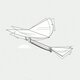 18Inches Eagle Carbon Fiber Birds Assembly Flapping Wing Flight DIY Model Aircraft Plane Toy With Box