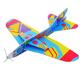 1Pc Flying PU Glider Plane Toy Gift Birthday Christmas Party Bag Filler 20.5cm Randon Color