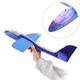 48cm 19inch Hand Launch Throwing Aircraft Airplane DIY Inertial EPP Plane Toy With LED Light