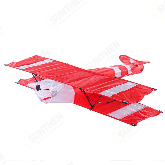 Colorful 3D Aircraft Kite With Handle and Line Good Flying Gift