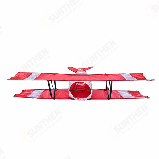 Colorful 3D Aircraft Kite With Handle and Line Good Flying Gift