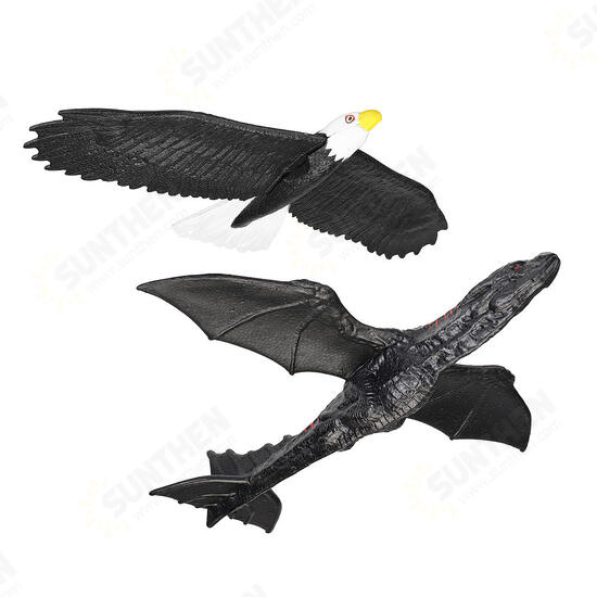 EPP Airplane 46cm Hand Launch Throwing Aircraft Inertial Foam Dragon Eagle Shark Plane Toy Model