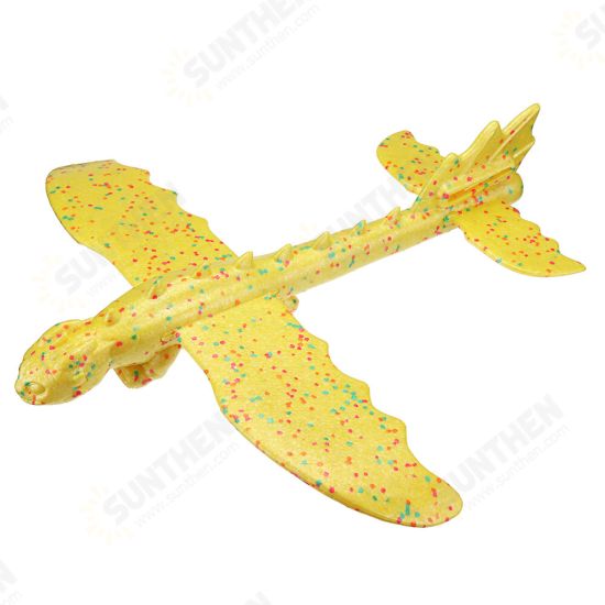 Inertial Foam EPP Airplane Dinosaur Dragon Plane Toy 48cm Hand Launch Throwing Glider Aircraft