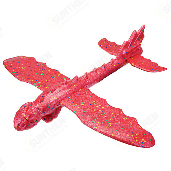 Inertial Foam EPP Airplane Dinosaur Dragon Plane Toy 48cm Hand Launch Throwing Glider Aircraft