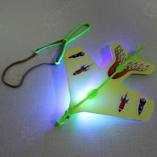 Magic LED Plane Shinning Educational Toys