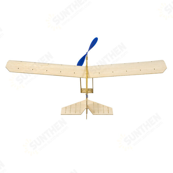 VA04 1920'S Power Gliders DIY Handmade Assemble Rubber Band Powered Outdoor KIT Airplane Model Toy for Kids Birthday Gift