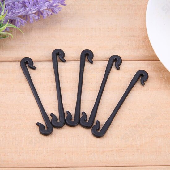 Garden Tool 100pcs Plastic Grapes Clips Vegetable Flower Plant Graft Clamp Grafting Vines Clipper