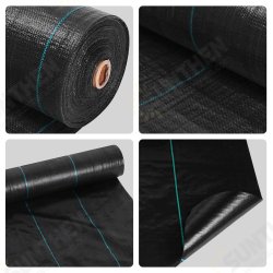 PP Weed Control Fabric Garden Ground Cover Membrane Landscape Mulch 1x30m PP Weed Control Fabric Garden Ground Cover Membrane Landscape Mulch 1x30m