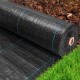 PP Weed Control Fabric Garden Ground Cover Membrane Landscape Mulch 1x30m