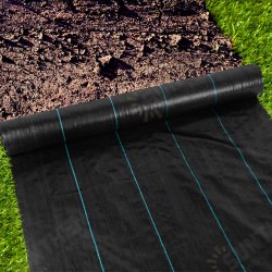 PP Weed Control Fabric Garden Ground Cover Membrane Landscape Mulch 1x30m PP Weed Control Fabric Garden Ground Cover Membrane Landscape Mulch 1x30m