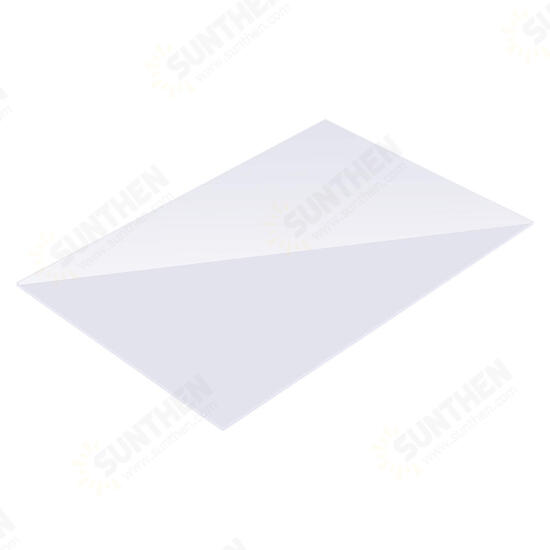 200x300mm White PMMA Acrylic Transparent Sheet Acrylic Plate Perspex Gloss Board Cut Panel