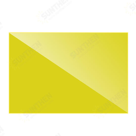 200x300mm Yellow PMMA Acrylic Transparent Sheet Acrylic Plate Perspex Gloss Board Cut Panel