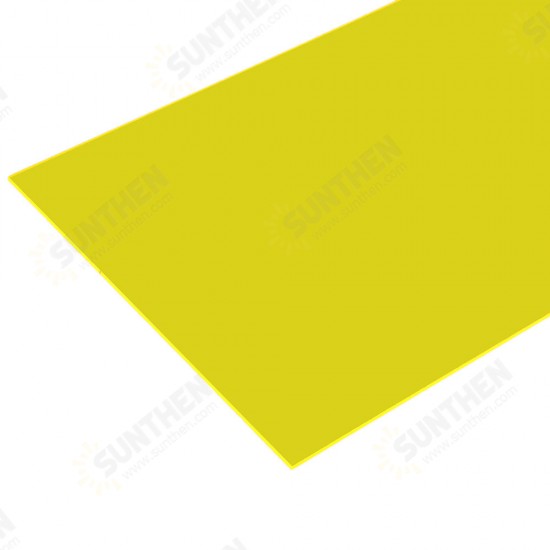 200x300mm Yellow PMMA Acrylic Transparent Sheet Acrylic Plate Perspex Gloss Board Cut Panel