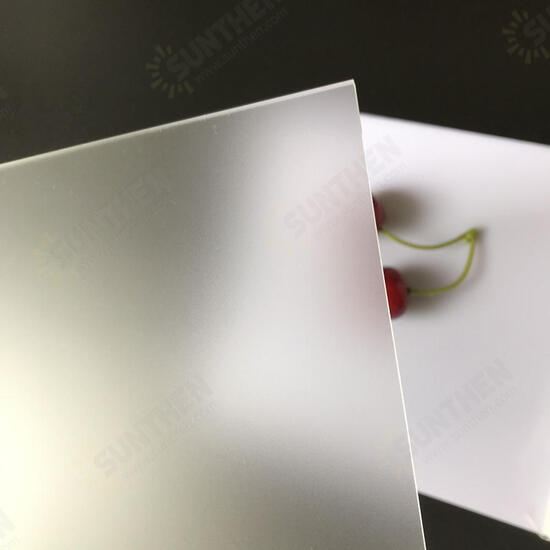 400x500mm PMMA Acrylic Frosted Matte Sheet Acrylic Plate Perspex Board Cut Panel