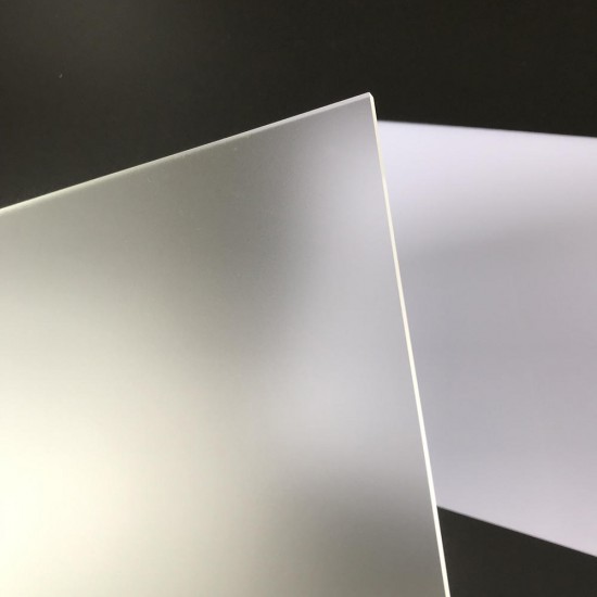 400x500mm PMMA Acrylic Frosted Matte Sheet Acrylic Plate Perspex Board Cut Panel