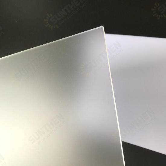 400x500mm PMMA Acrylic Frosted Matte Sheet Acrylic Plate Perspex Board Cut Panel