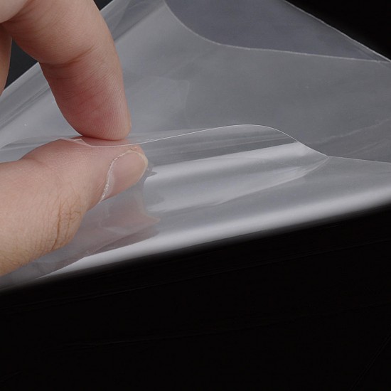 500Pcs OPP Transparent Cello Bags Cellophane Bag Flat Pocket Reusable Packaging Bag Without Adhesive