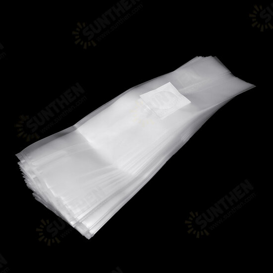 50Pcs 180x500mm PVC Mushroom Grow Bag Substrate High temp Pre Sealable